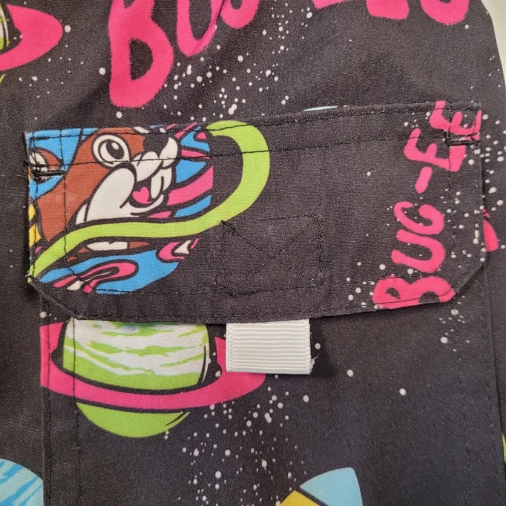 BUC-EE'S Swim Trunk Youth Small All Over Galaxy Space Print with Pockets, Lined